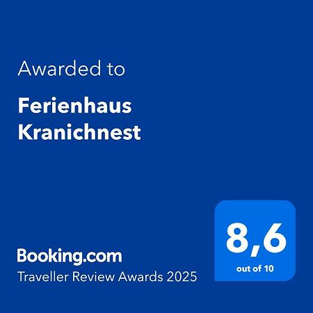 Ferienhaus Kranichnest Barth Extérieur photo